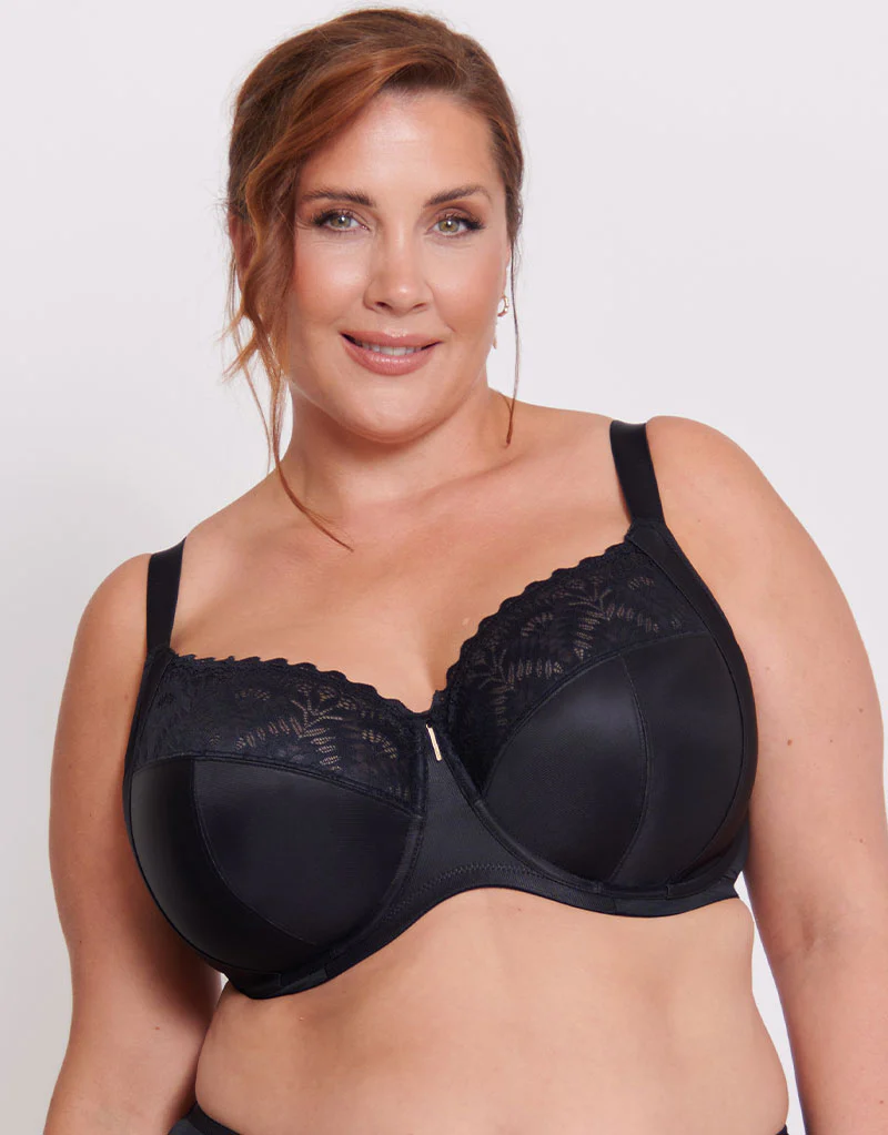 Adella Athena Full Cup Side Support Bra Black - Image 3
