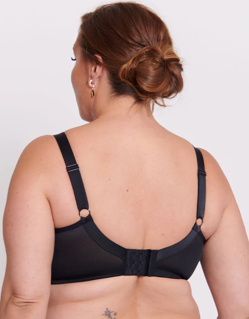 Adella Athena Full Cup Side Support Bra Black - Image 5