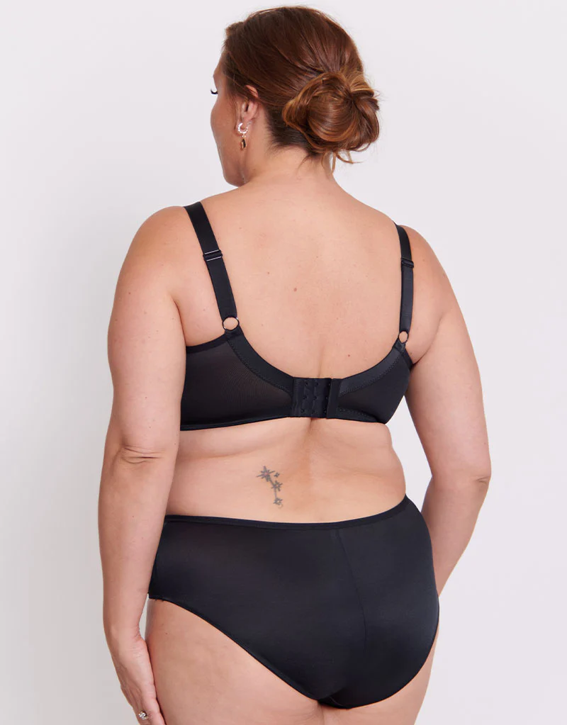 Adella Athena Full Cup Side Support Bra Black - Image 6