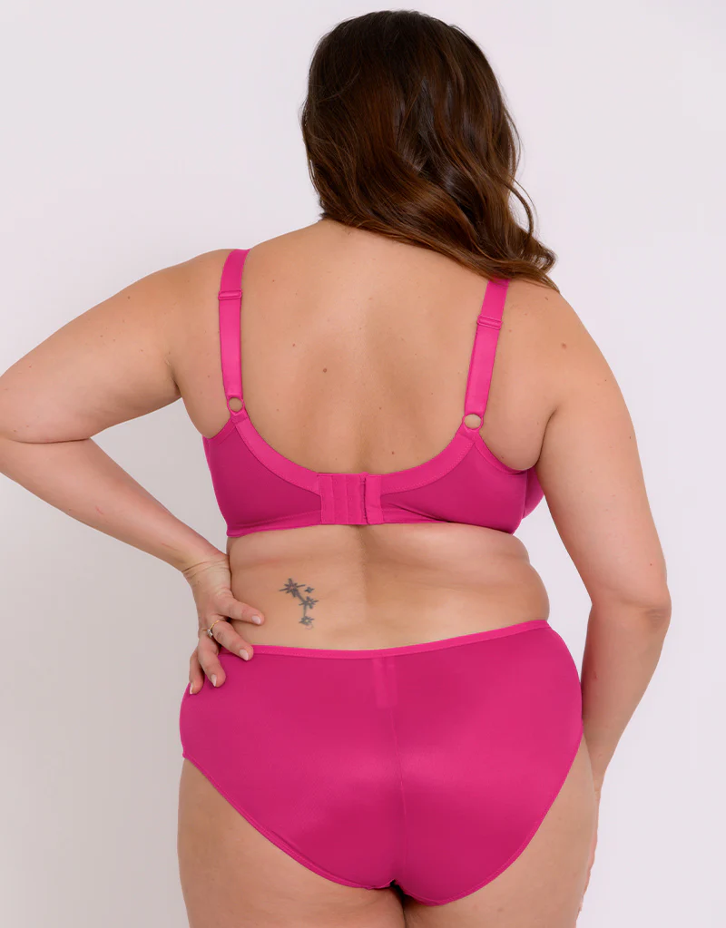 Adella Athena Full Cup Side Support Bra Hot Pink - Image 7