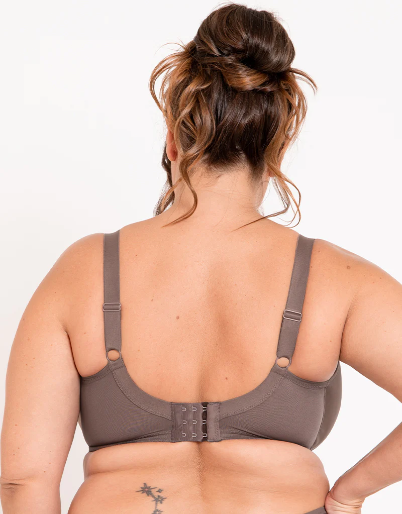 Adella Athena Full Cup Side Support Bra Taupe - Image 5