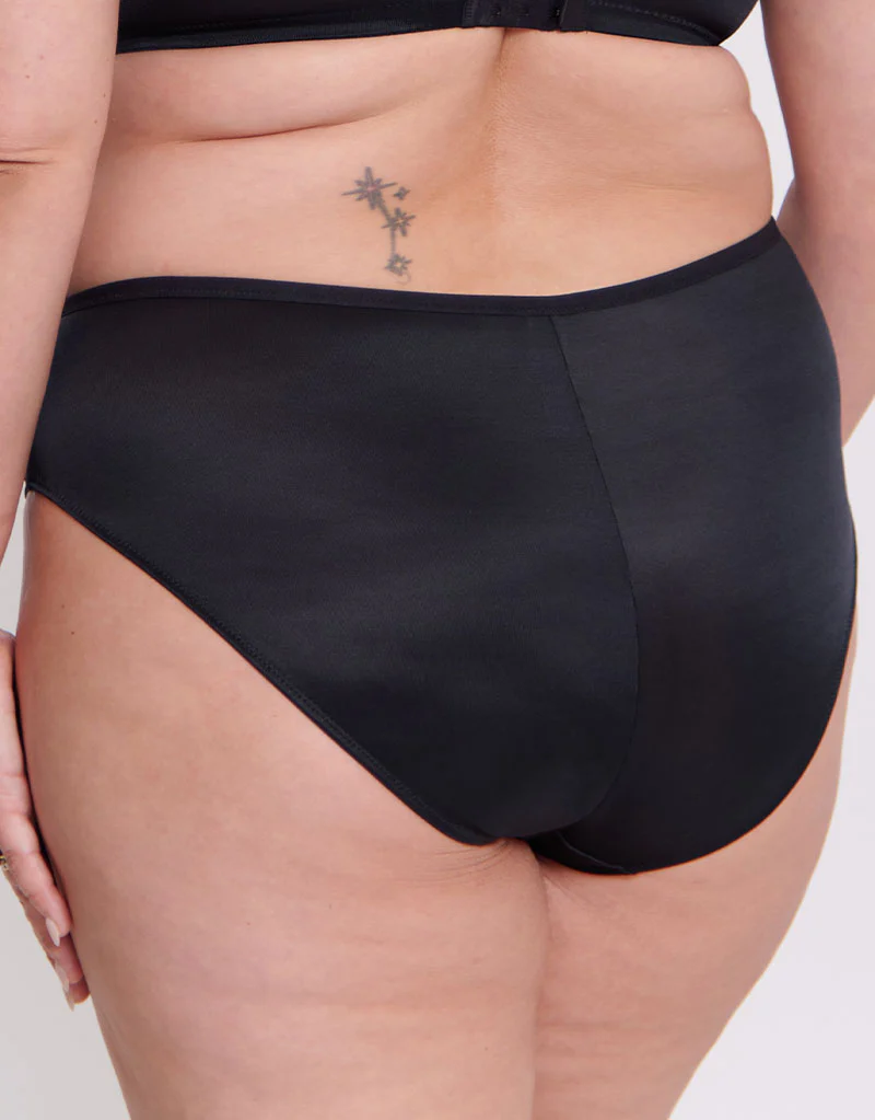 Adella Athena Wild High Leg Brief Black - Image 2