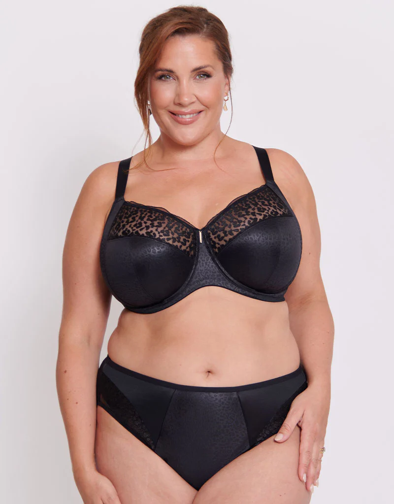 Adella Athena Wild High Leg Brief Black - Image 3