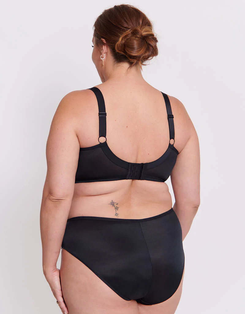 Adella Athena Wild High Leg Brief Black - Image 4