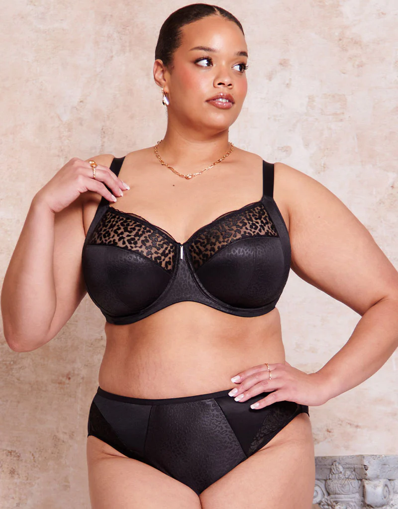 Adella Athena Wild High Leg Brief Black - Image 5