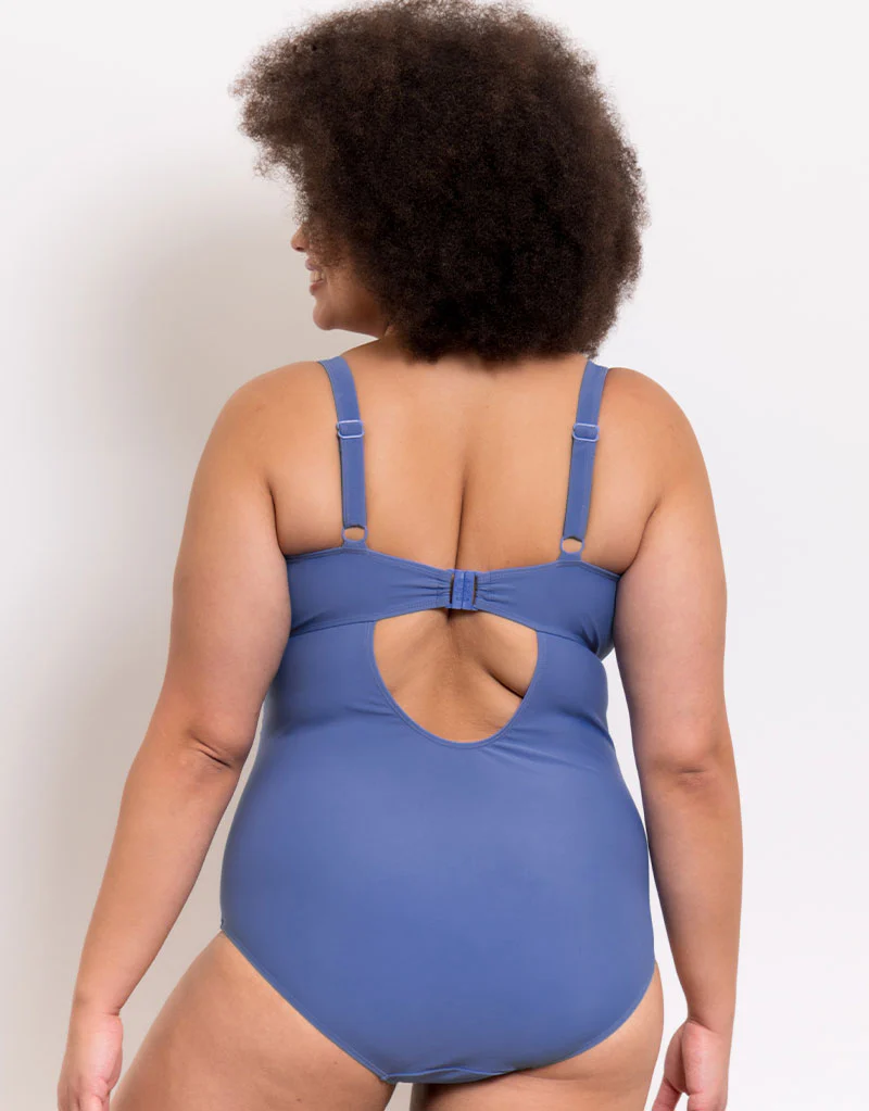Adella Calypso Plunge Control Swimsuit Mediterranean Blue - Image 6