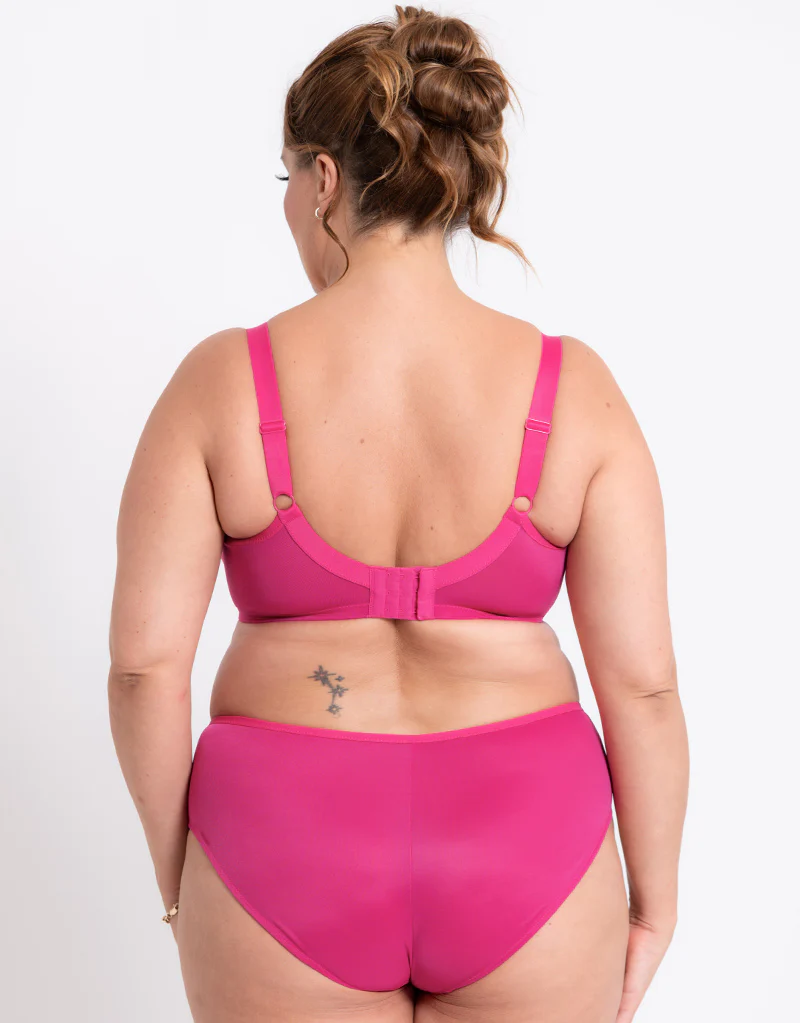Adella Hera Full Plunge Bra Hot Pink - Image 8