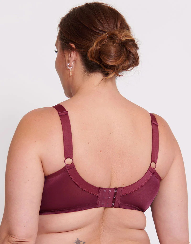 Adella Hera Full Plunge Bra Oxblood - Image 5