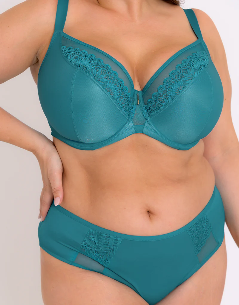 Adella Hera Full Plunge Bra Tropical Blue - Image 7