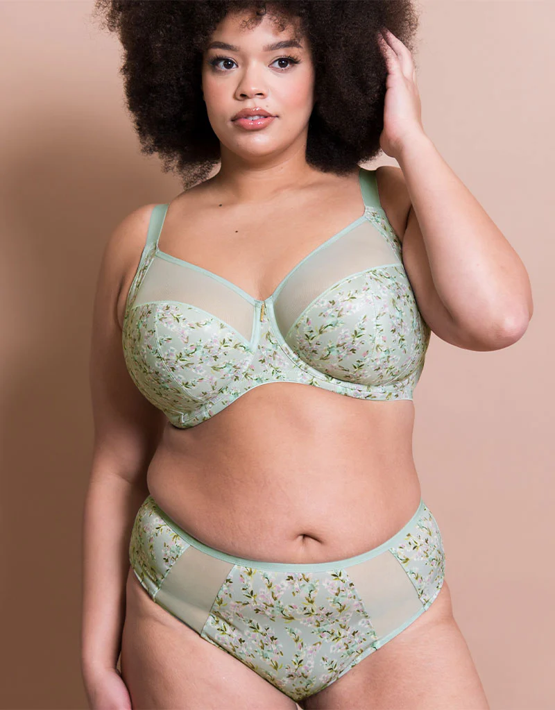 Adella Kin Aura Full Brief Sage Green Print - Image 5