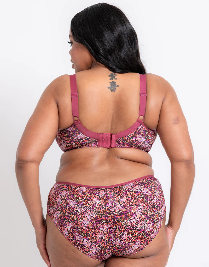 Adella Kin Aura Full Brief Sangria Print - Image 4