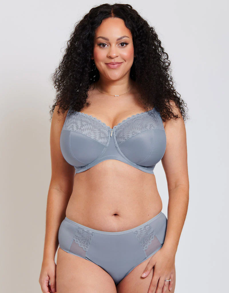 Adella Athena Full Cup Side Support Bra Powder Blue