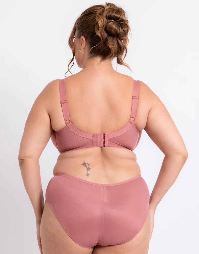 Adella Athena Full Cup Side Support Bra Rose - Image 7