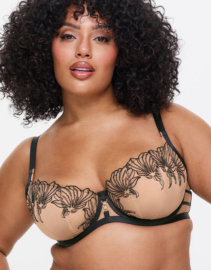 Ann Summers Incensing Balcony Bra Black - Image 3