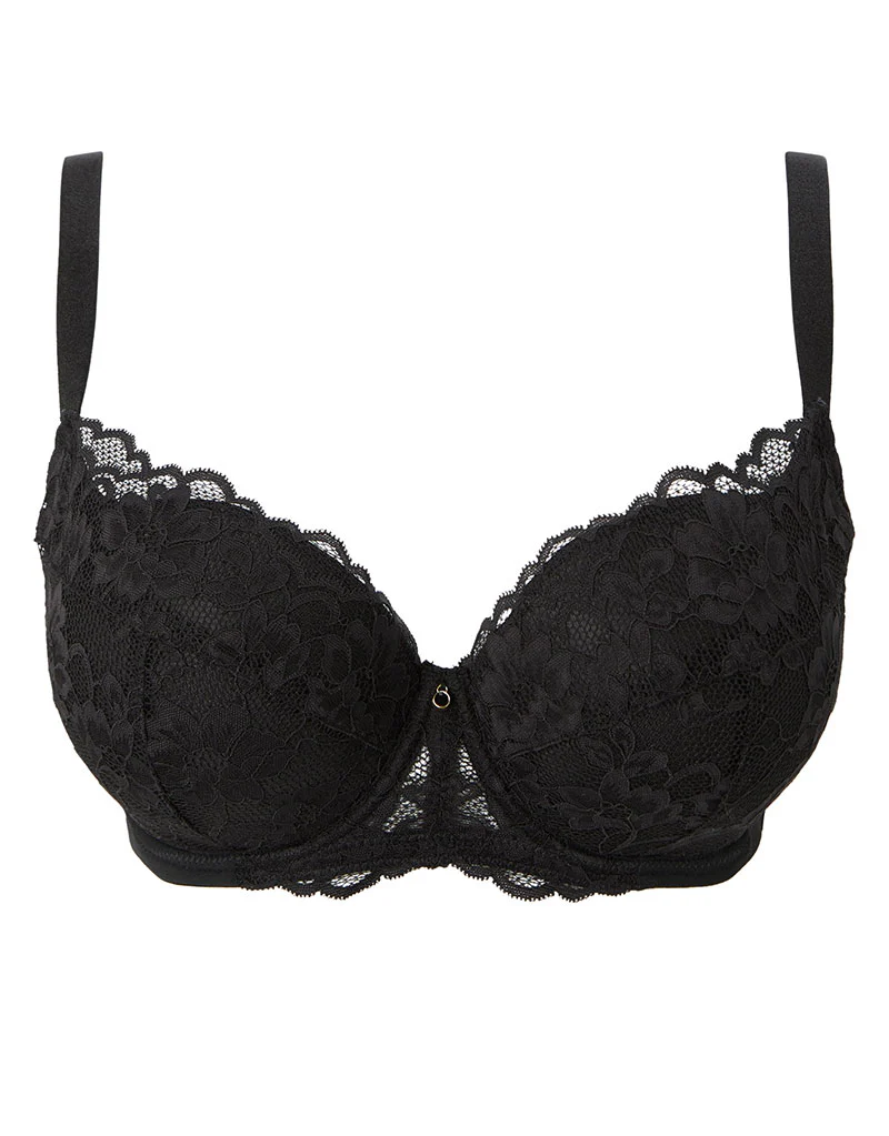 Ann Summers Sexy Lace Padded Balcony Bra Black - Image 6