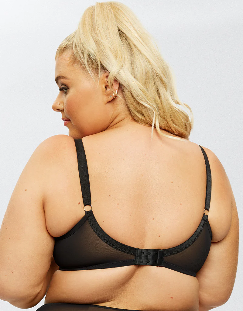 Ann Summers Sexy Lace Planet Plunge Bra Black - Image 5