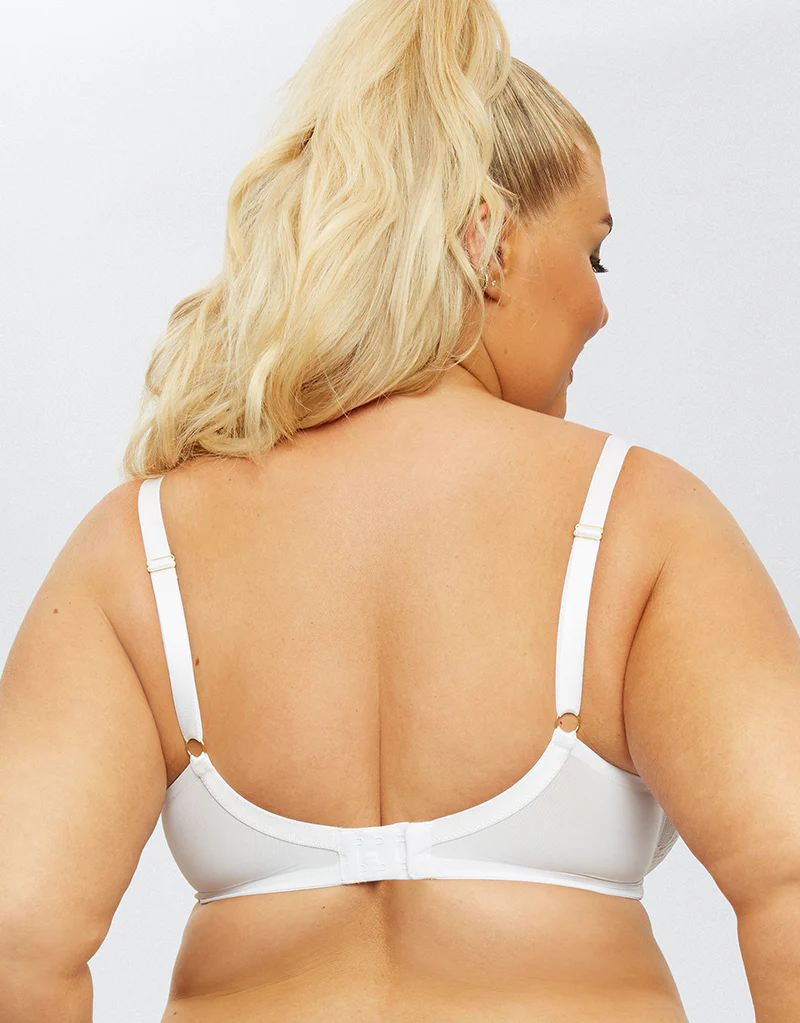 Ann Summers Sexy Lace Planet Plunge Bra White - Image 5