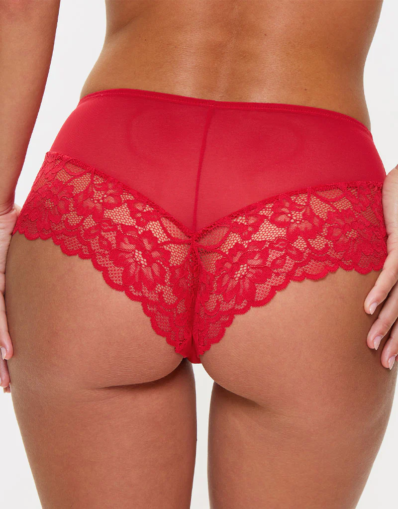 Ann Summers Sexy Lace Short Red - Image 3