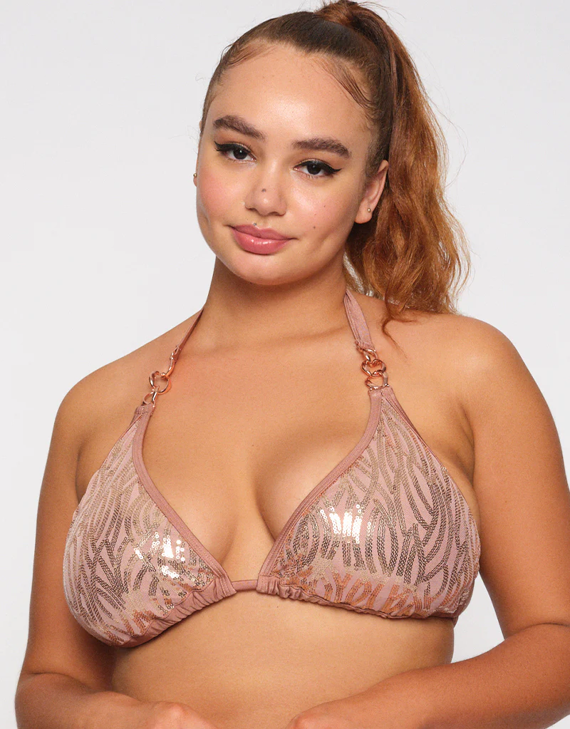 Ann Summers Suncity Bikini Top Gold - Image 3