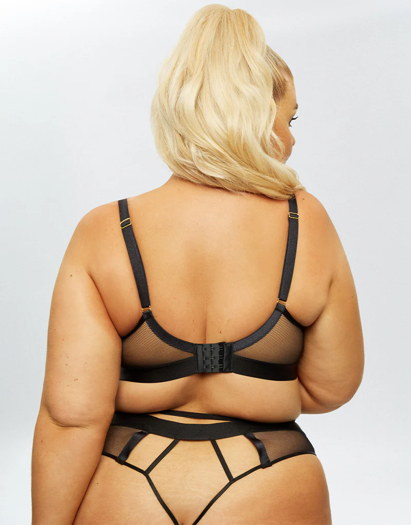 Ann Summers The Forbidden Balconette Bra Black - Image 5