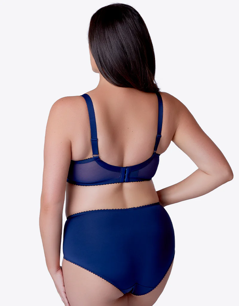 Berlei Embrace Full Cup Side Support Bra Deep Blue - Image 6