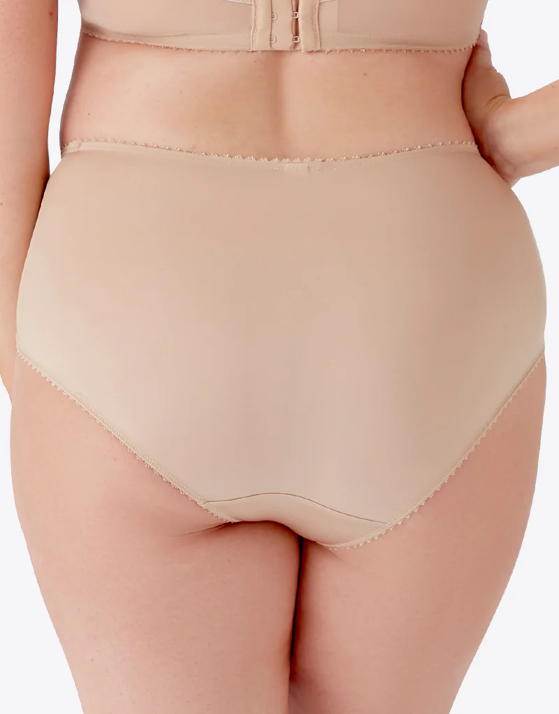 Berlei Embrace Midi Brief Beige - Image 2
