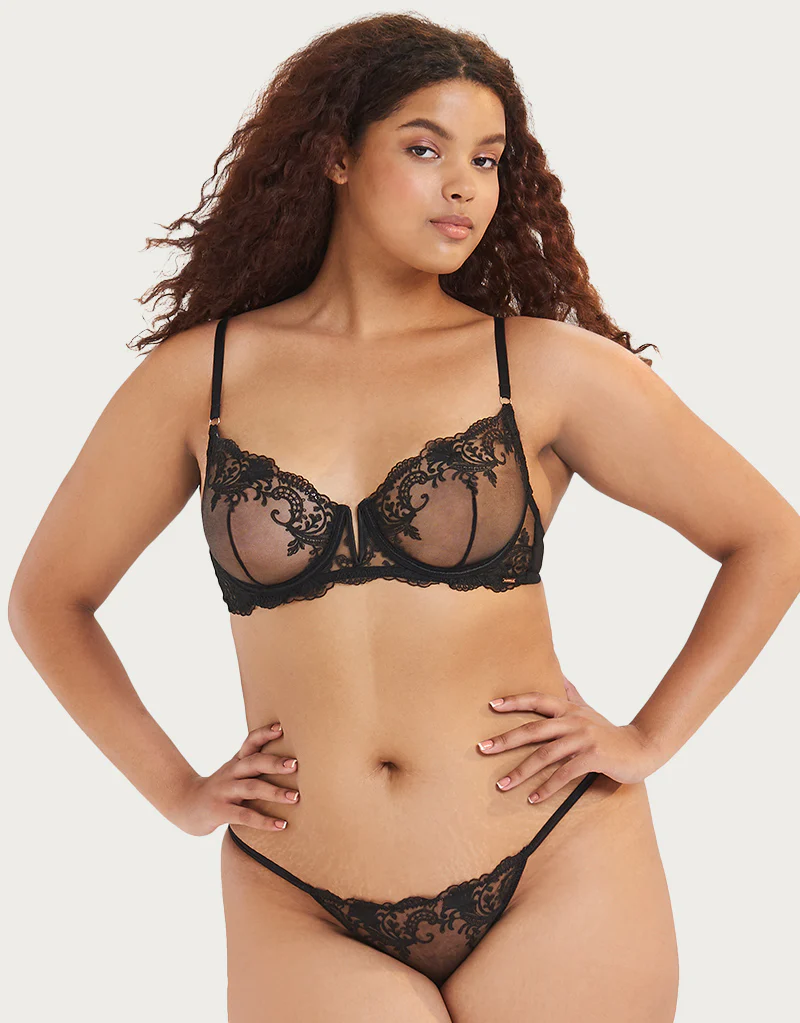 Bluebella Marseille Brazilian Brief Black - Image 3