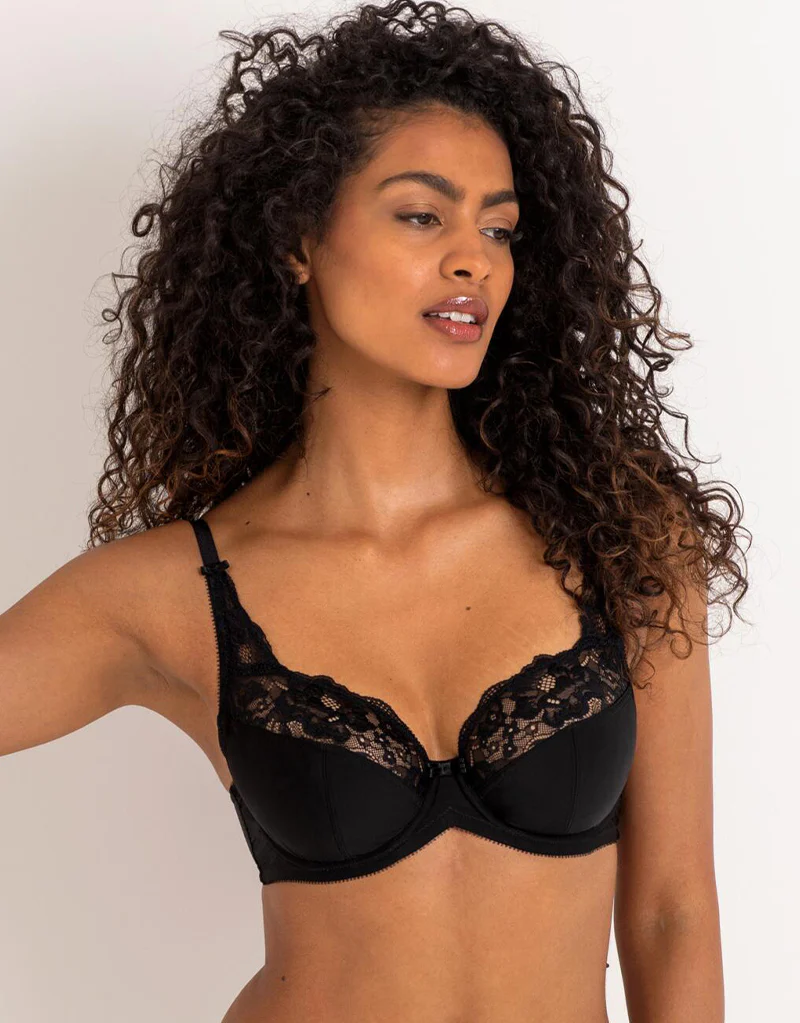 Charnos Flamenco Full Cup Bra Black - Image 3