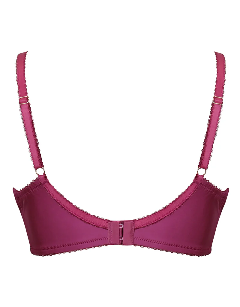 Charnos Ophelia Side Support Full Cup Bra Raspberry - Image 5