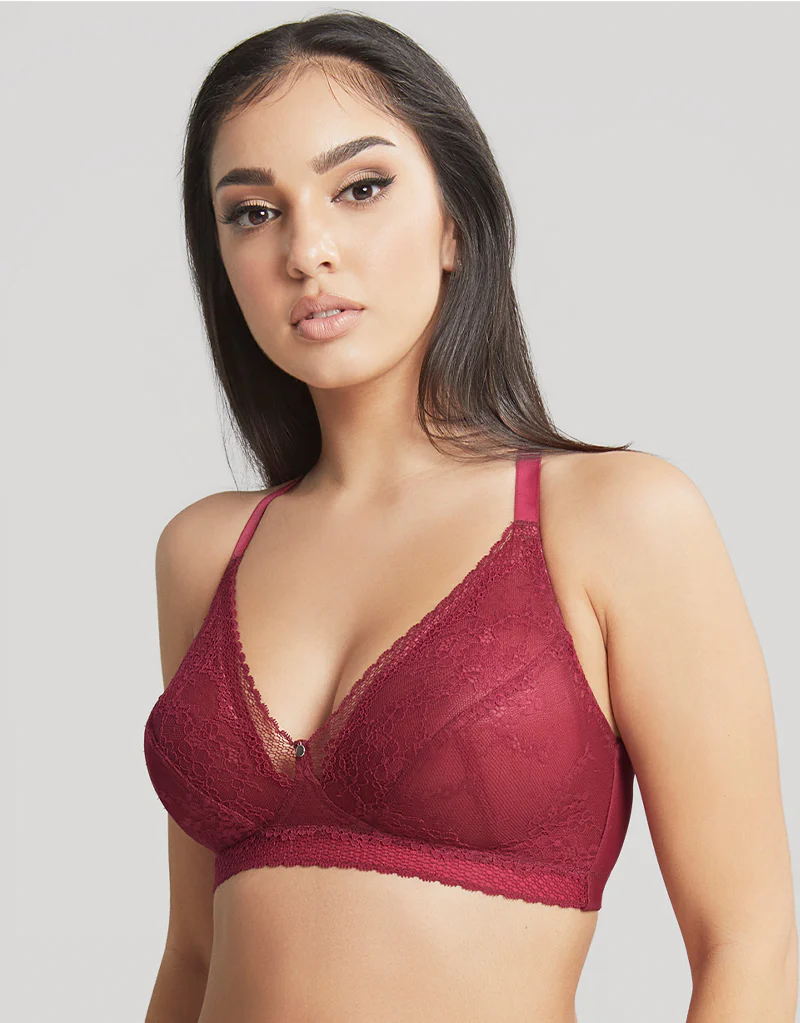 Cleo By Panache Alexis Non Wired Bralette Berry - Image 3