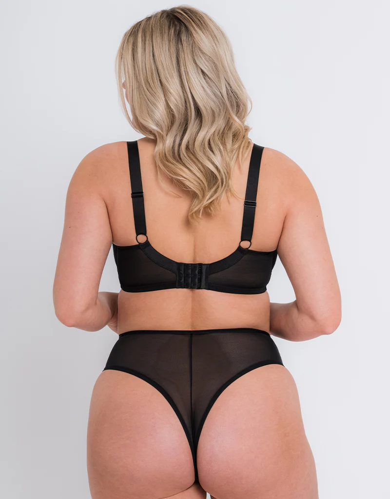 Curvy Kate Amaze High Waist Brazilian Brief Black - Image 4
