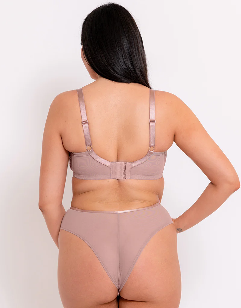 Curvy Kate Amaze High Waist Brazilian Brief Mink - Image 4