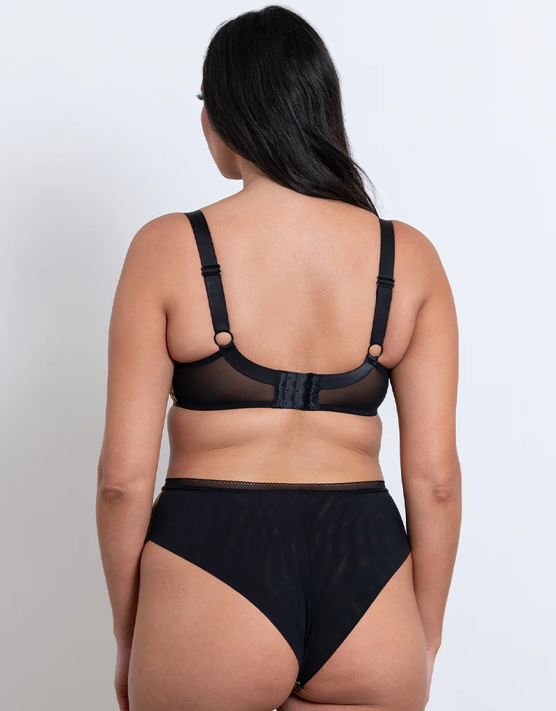 Curvy Kate Artisan High Waist Brazilian Ochre/Black - Image 4