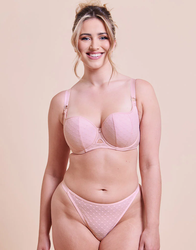 Curvy Kate Boost Heartbreaker Tanga Pale Pink - Image 5