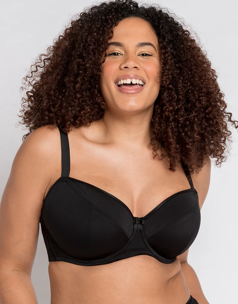 Curvy Kate Daily Dream Padded Balcony Bra Black - Image 3