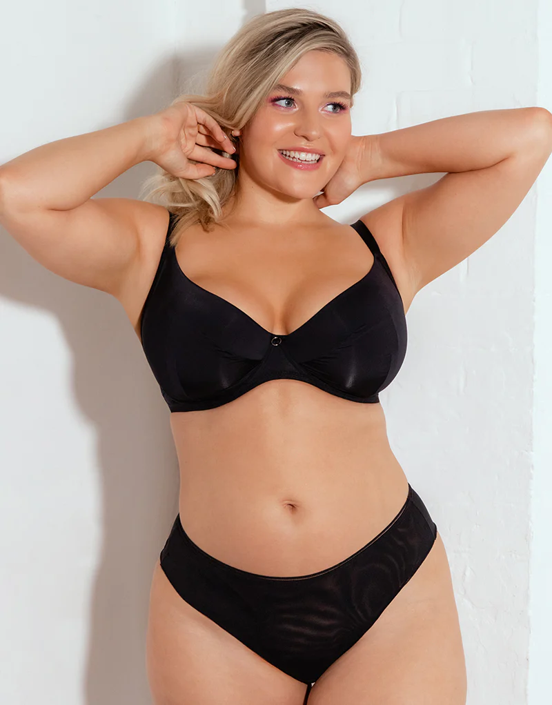 Curvy Kate Daily Plunge Bra Black - Image 9