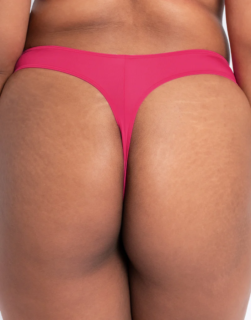 Curvy Kate Daily Thong Hot Pink - Image 2