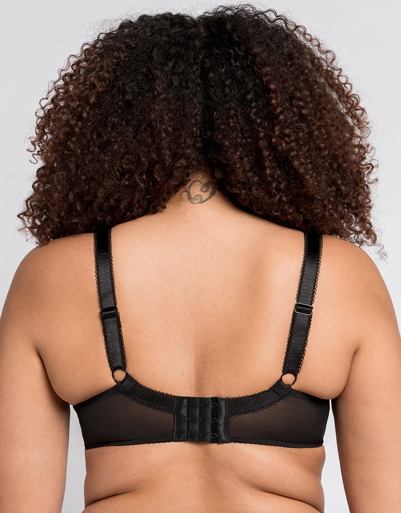 Curvy Kate Dottie Balcony Bra Black - Image 5