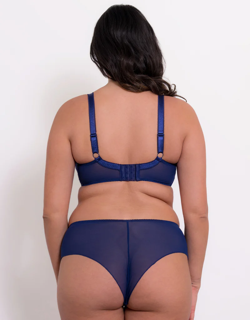 Curvy Kate Dottie Balcony Bra Navy - Image 6