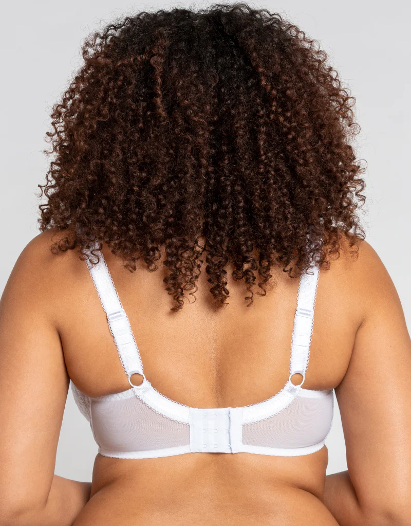 Curvy Kate Dottie Balcony Bra White - Image 5