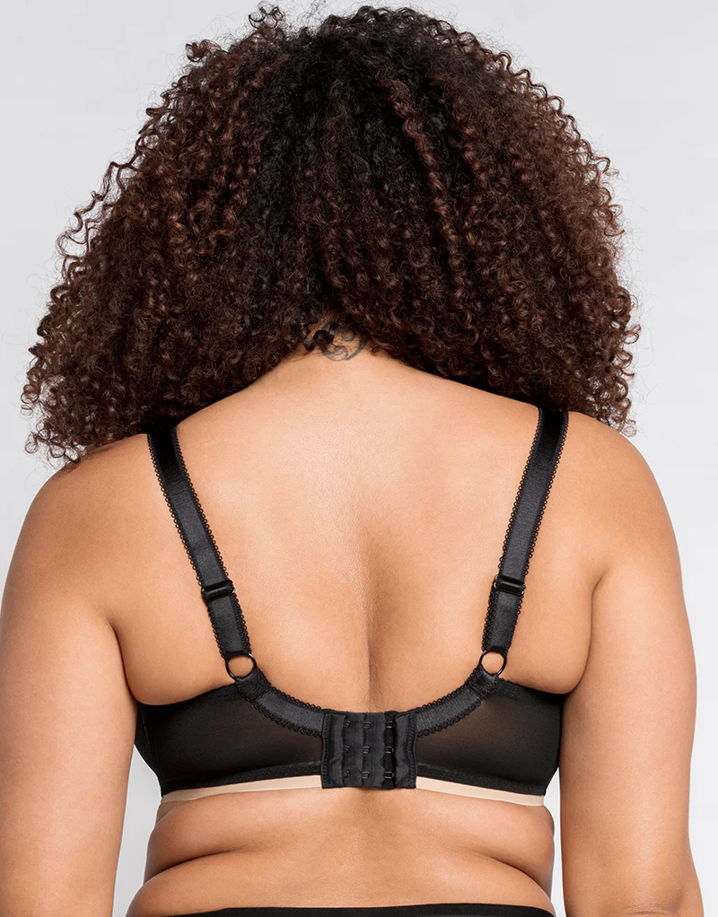Curvy Kate Ellace Balcony Bra Black/Champagne - Image 5