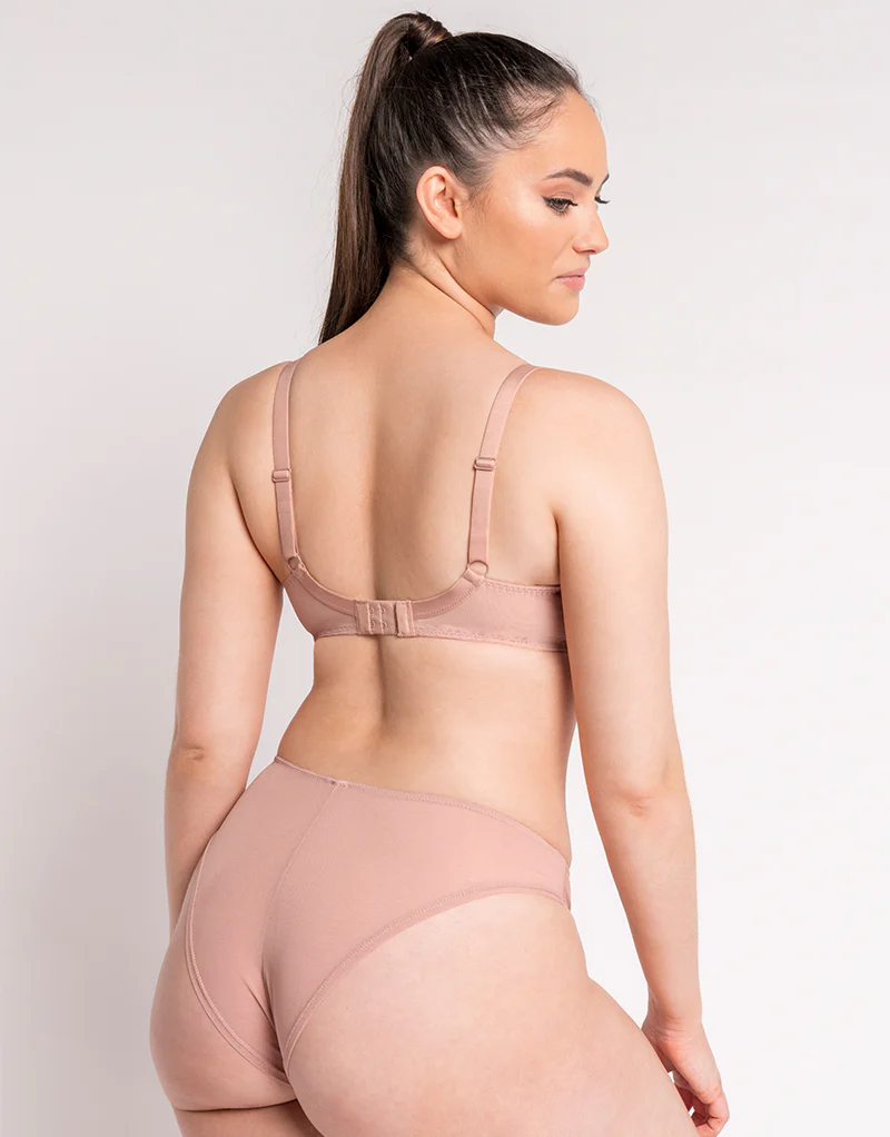 Curvy Kate Eye Spy Brazilian Brief Blush - Image 4