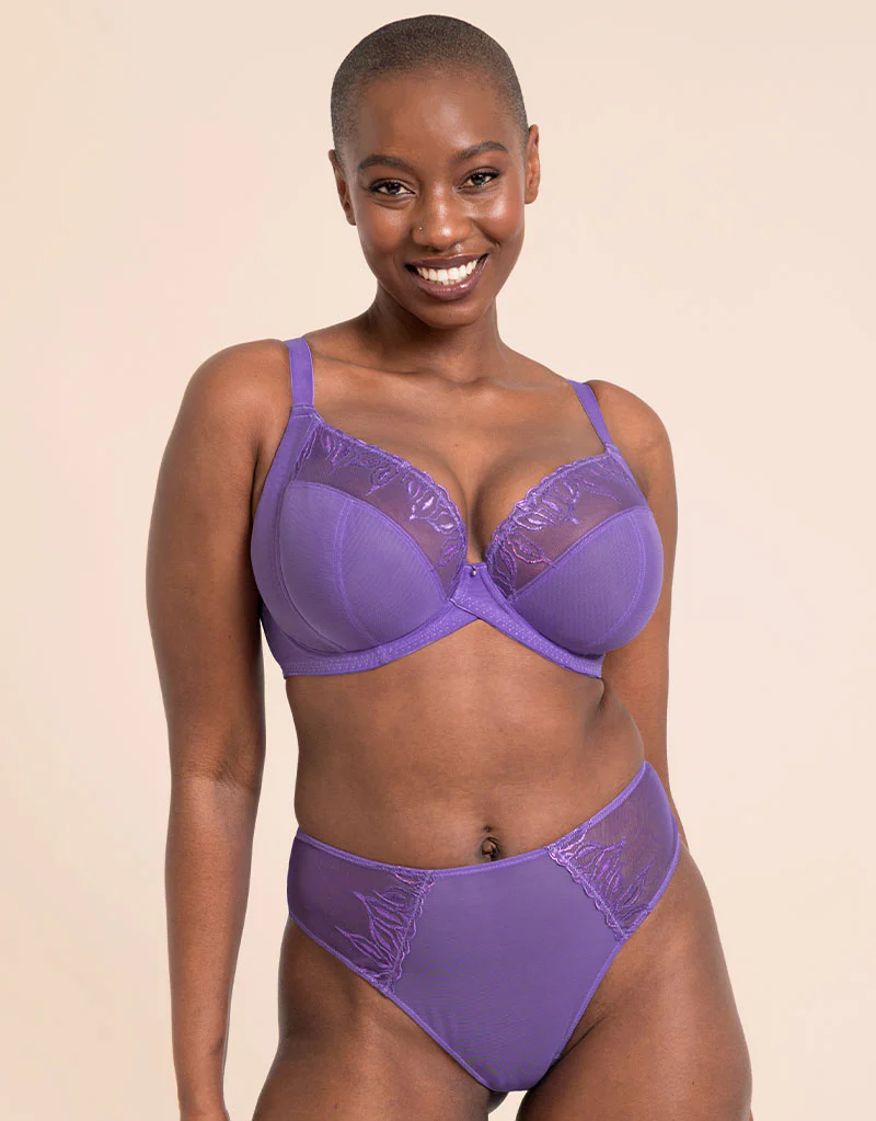 Curvy Kate Flare Deep Thong Amethyst Purple - Image 3