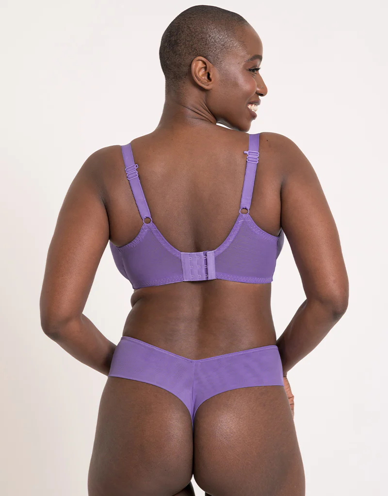 Curvy Kate Flare Deep Thong Amethyst Purple - Image 4