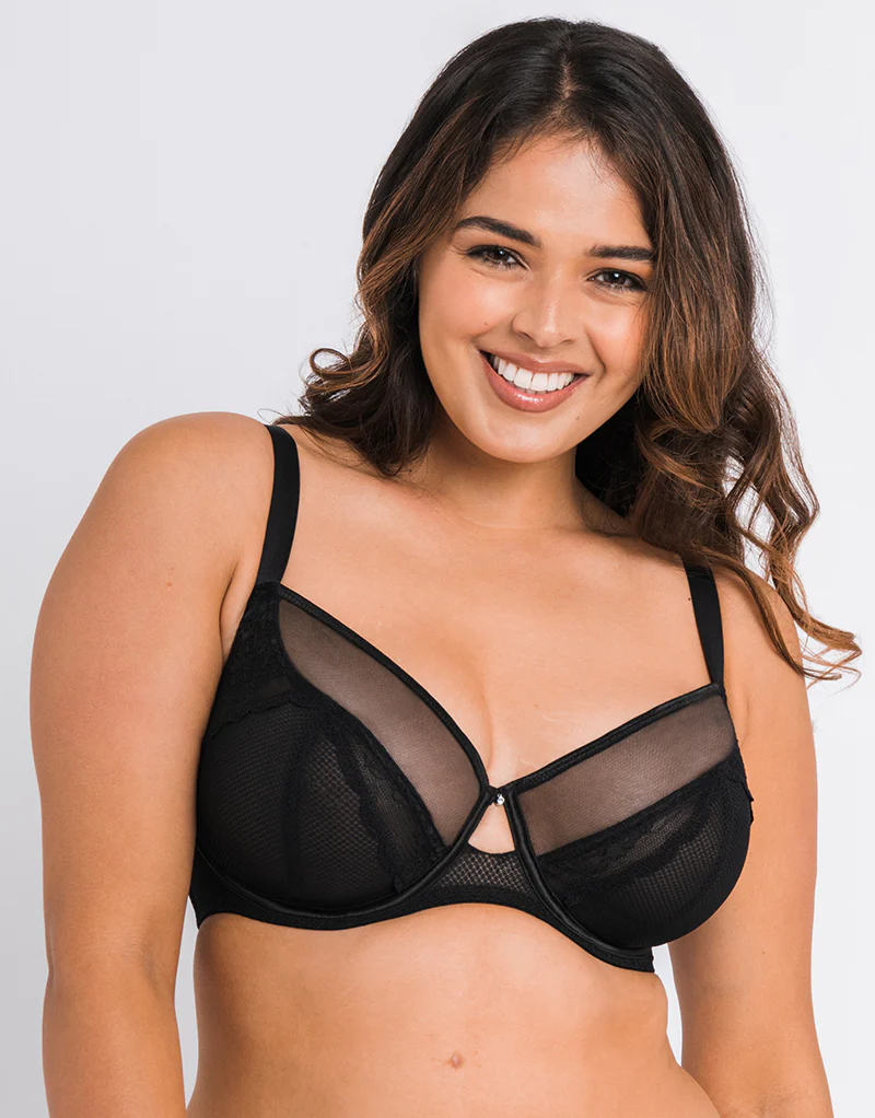 Curvy Kate Flutterby Plunge Bra Black - Image 2