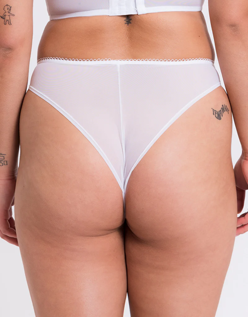 Curvy Kate Gin Fizz Brazilian White/Blush - Image 2