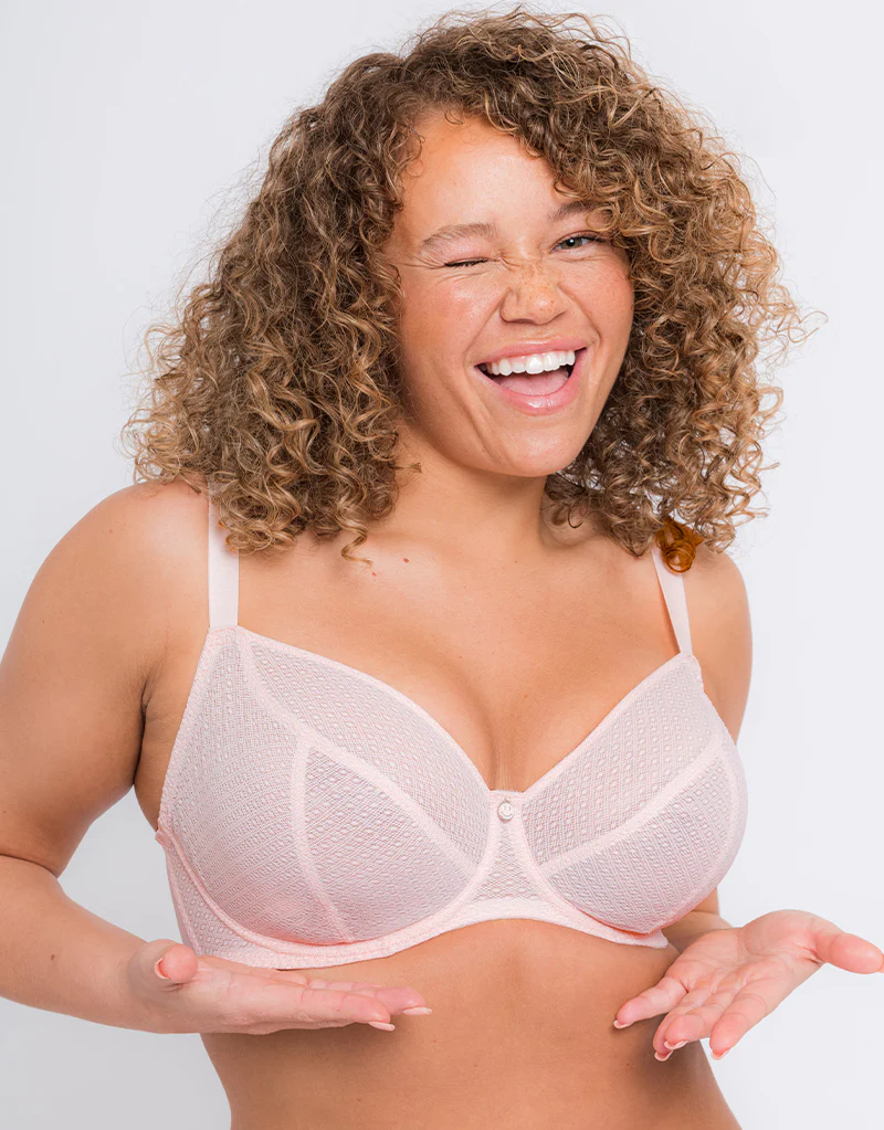 Curvy Kate Happy Boobs Balcony Bra Soft Pink - Image 4
