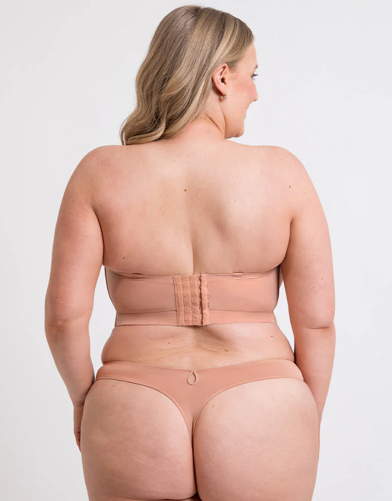 Curvy Kate Hey Girls SuperPlunge Strapless Multiway Bra Latte - Image 6