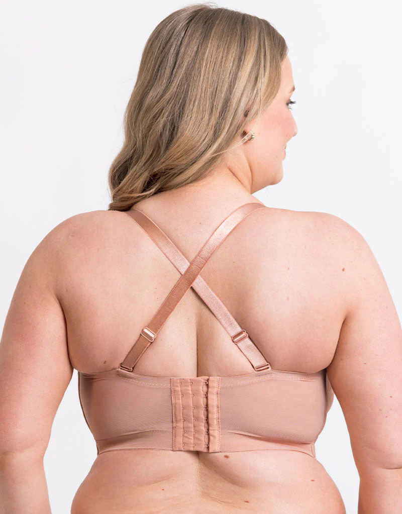 Curvy Kate Hey Girls SuperPlunge Strapless Multiway Bra Latte - Image 9