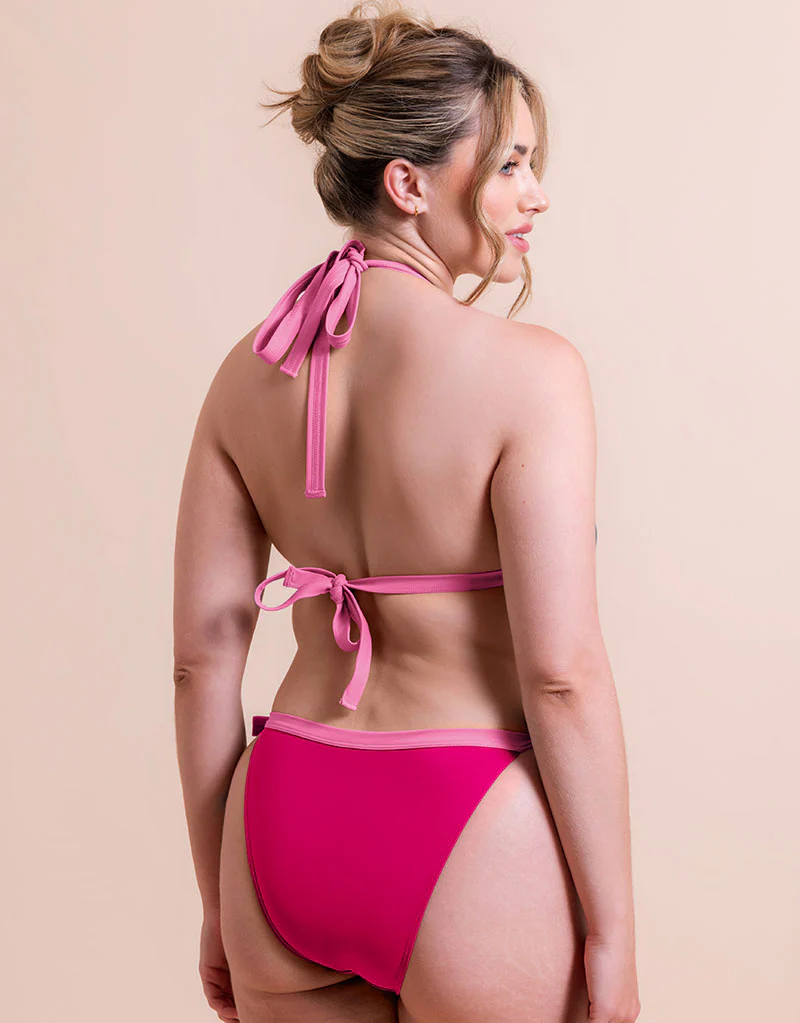 Curvy Kate Ibiza String Bikini Top Pink - Image 8